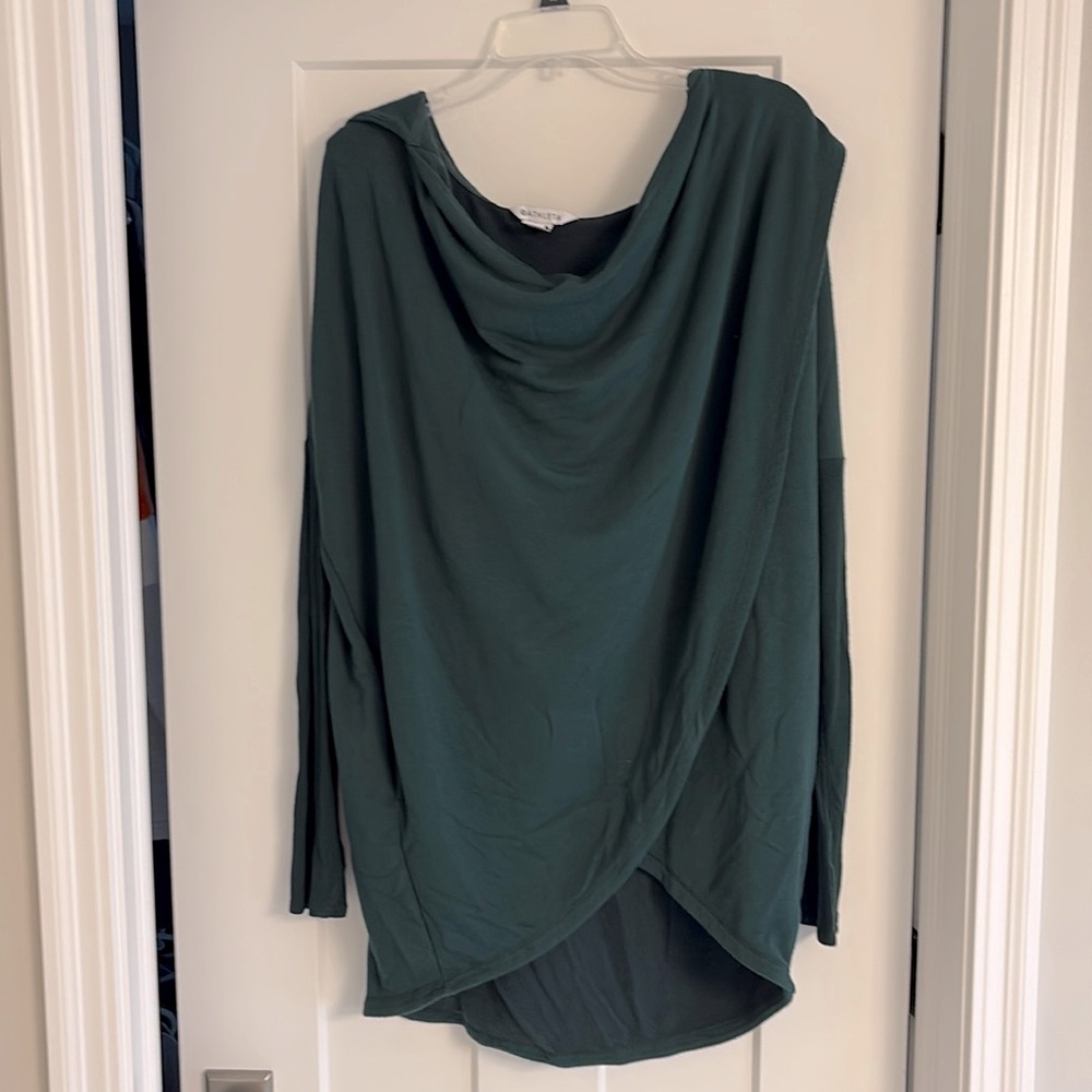 Athleta hooded poncho sweatshirt